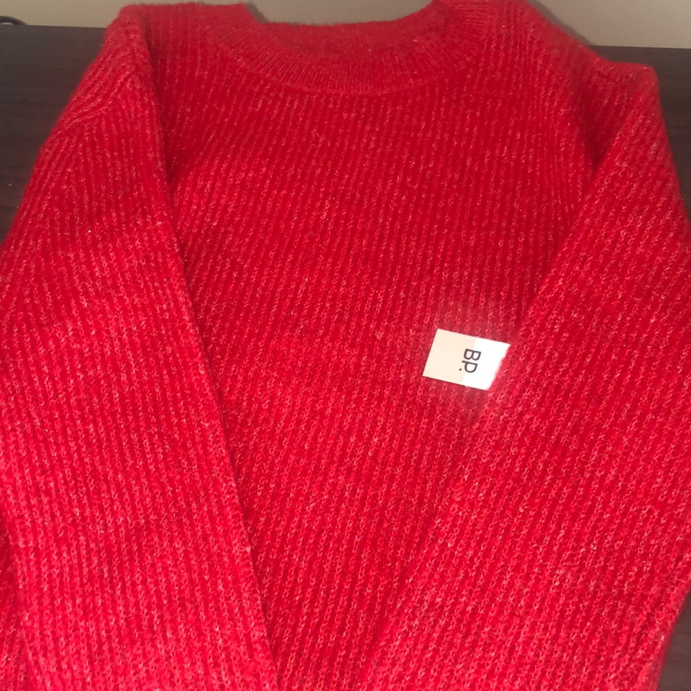 Red sweater